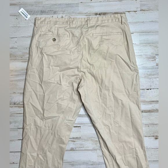 Old Navy Dress Pants Mens Size 38x30 Flex Khakis Chinos Slim Tan NWT - Picture 9 of 10